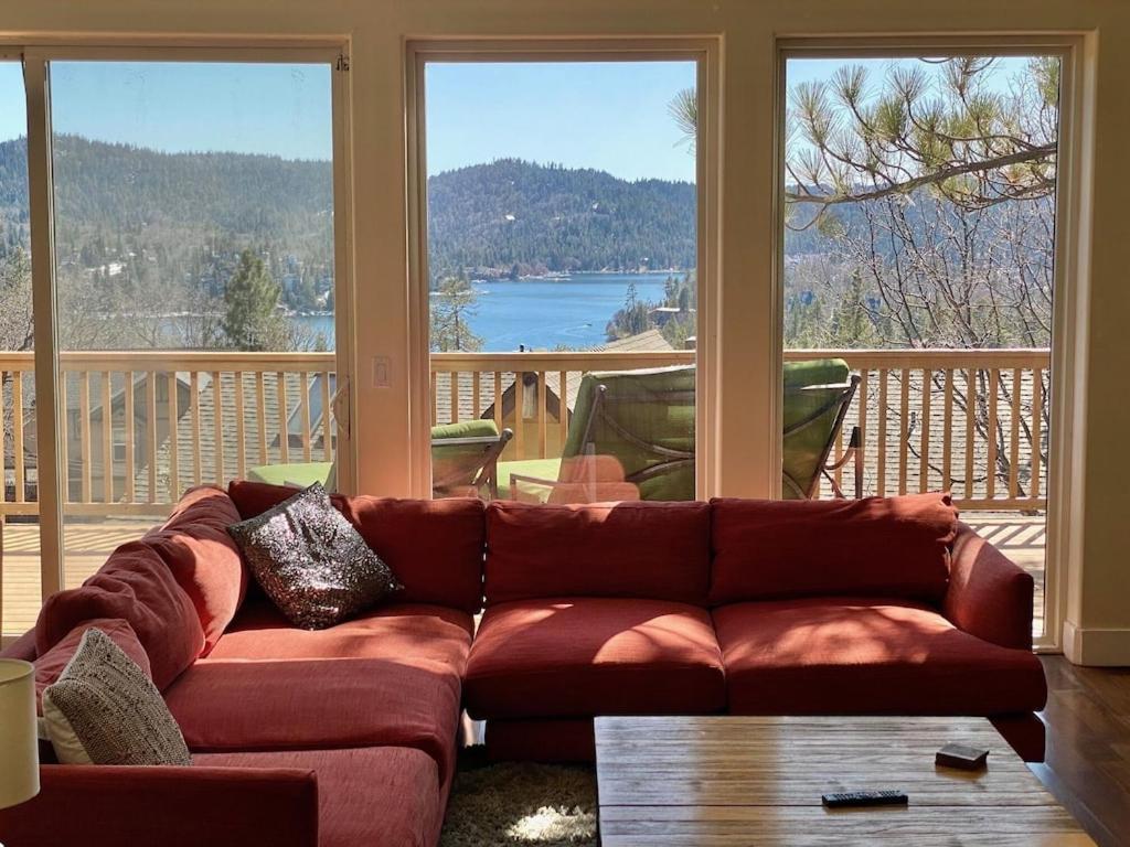 Modern 6 Bedroom Retreat, Stunning Lake Views, Close To Village! Lake Arrowhead Exterior photo